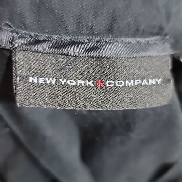 NY & Co. A-Line Embroidered Smock Black Boho Skirt - Picture 8 of 8